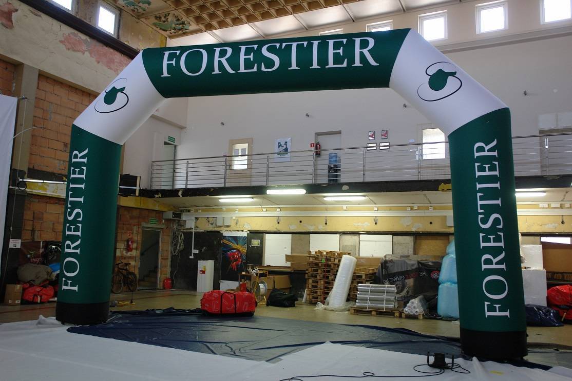 arche gonflable a air captif