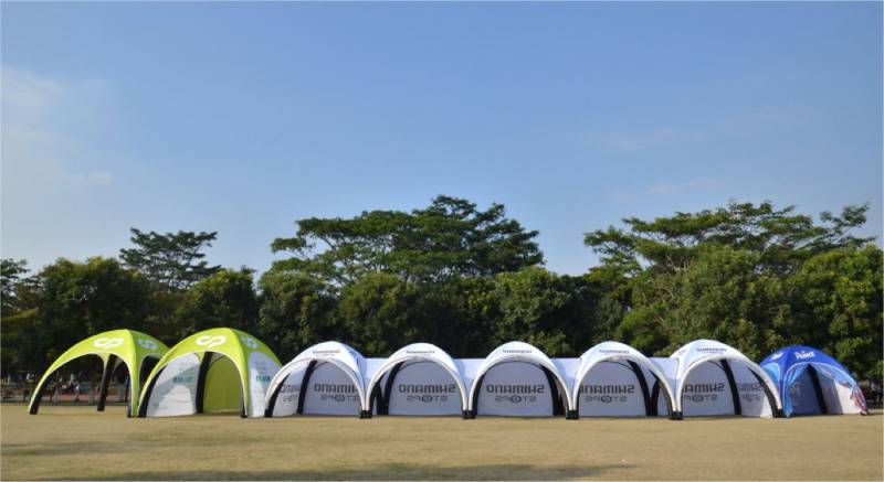 Auvnet de connection pour tente gonflable E-Z UP Aérodome