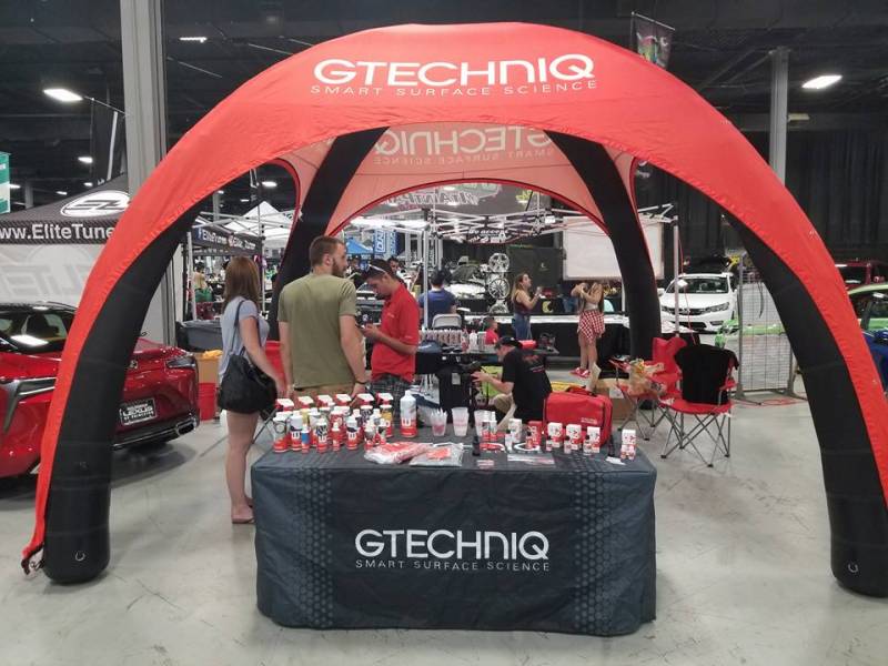 Tente gonflable à air captif Aérodome 4 x 4m GTECHNIQ